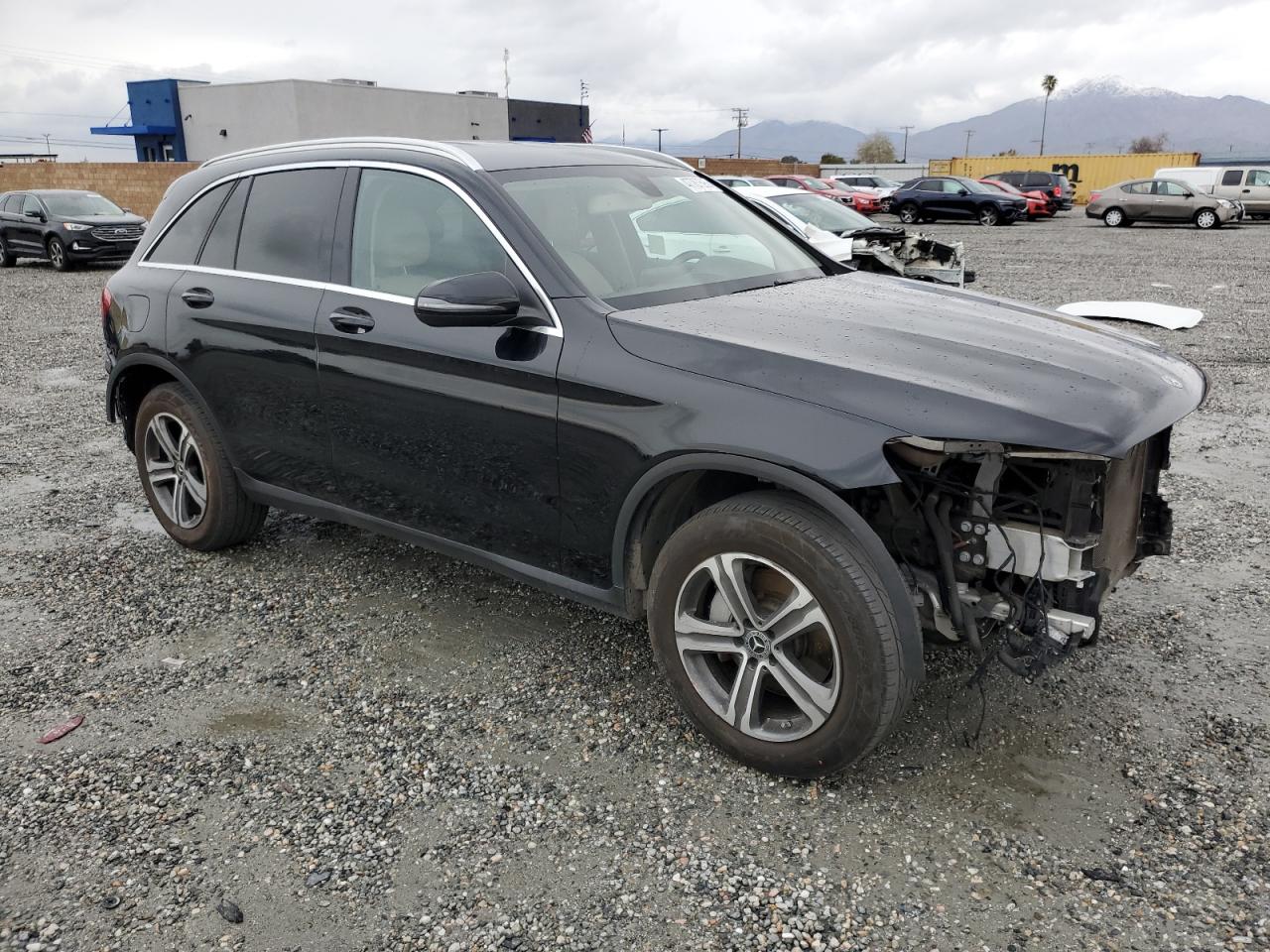 2019 Mercedes-Benz GLC VIN WDC0G4JB7KV186428 Copart auction photo, front end / rear end damage thumbnail 4