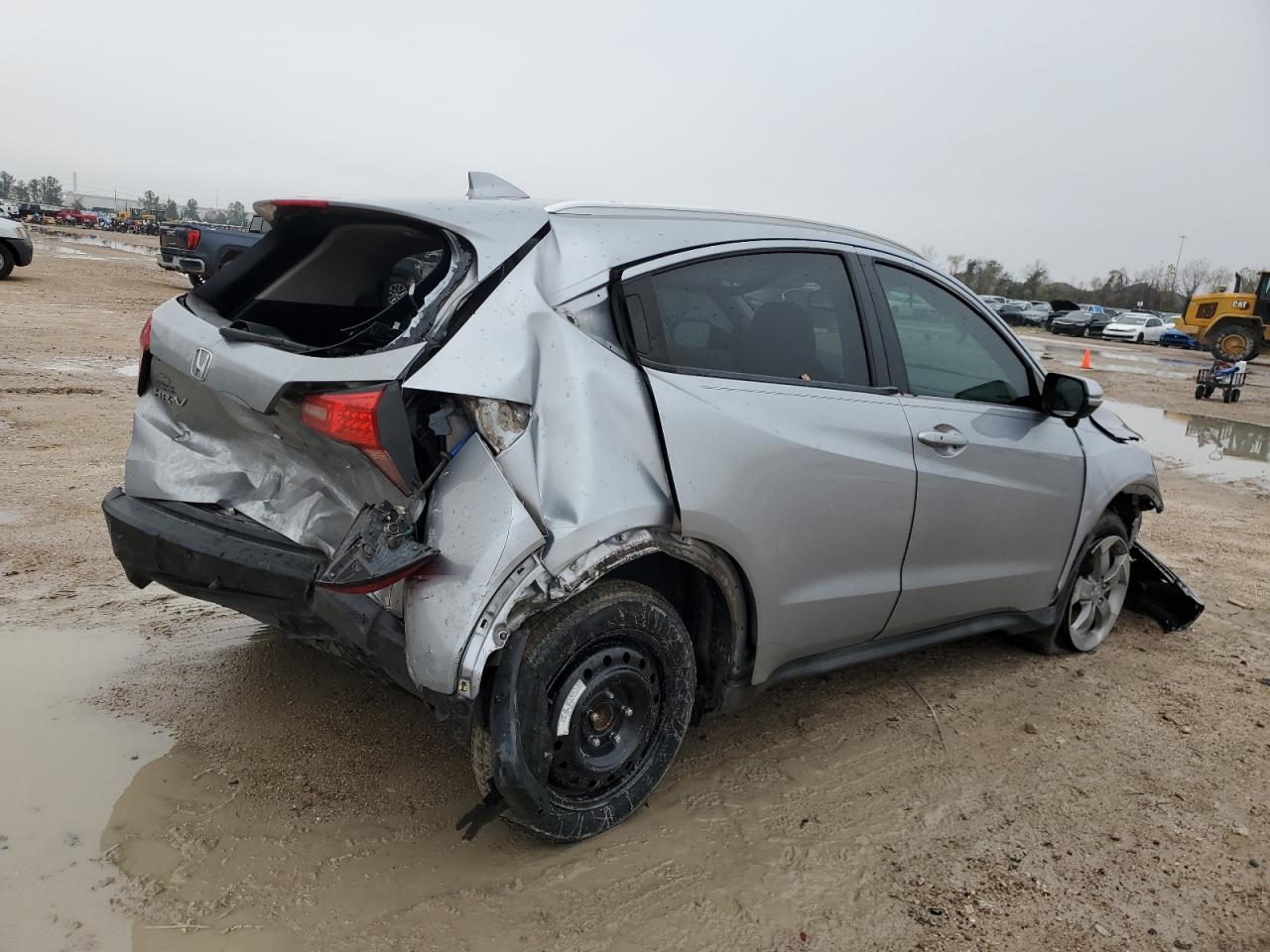 2017 Honda HR-V VIN 3CZRU5H73HM715660 Copart auction photo, all over damage thumbnail 3
