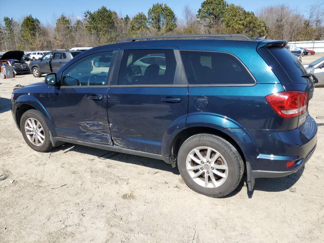 2014 Dodge Journey VIN 3C4PDDBG7ET154221 Copart auction photo, side / minor dent/scratches damage thumbnail 2