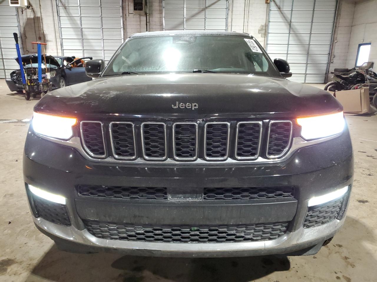 2021 Jeep Grand Cherokee VIN 1C4RJKBG4M8121325 Copart auction photo, rear end / side damage thumbnail 5