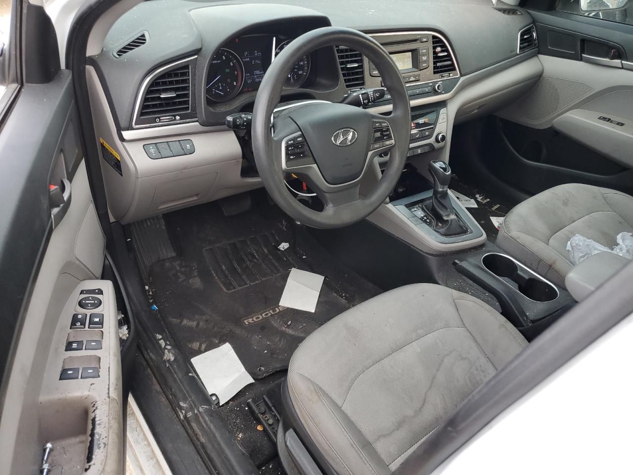 2017 Hyundai Elantra VIN 5NPD74LF0HH166179 Copart auction photo, vandalism / minor dent/scratches damage thumbnail 8