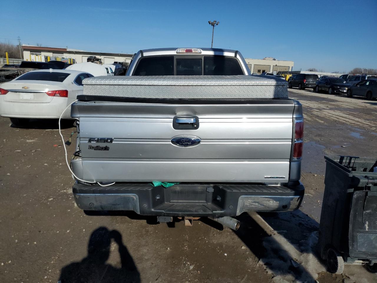 2014 Ford F-150 VIN 1FTFW1EF8EKE55847 Copart auction photo, rear end / side damage thumbnail 6