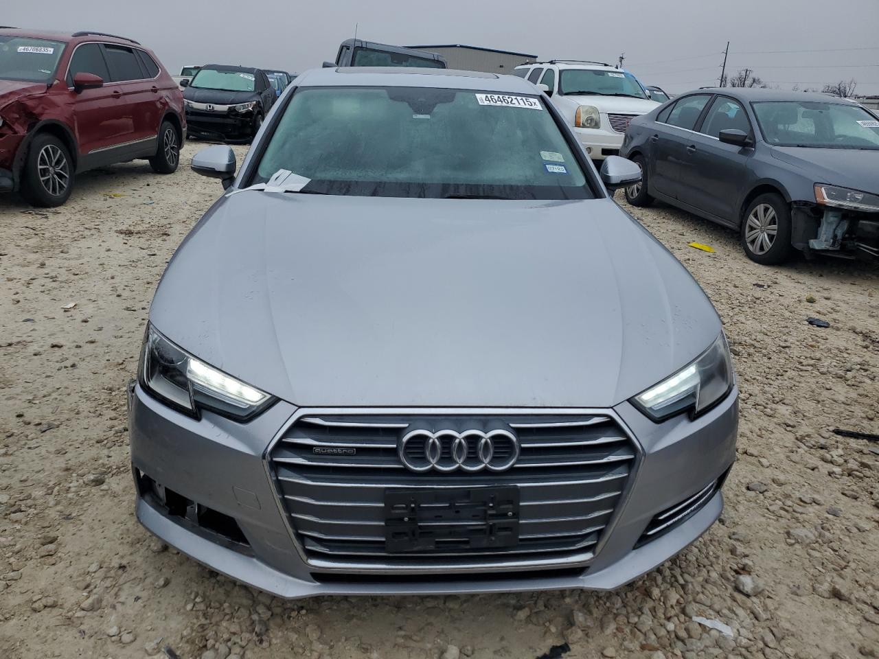 2017 Audi A4 VIN WAUANAF49HN032141 Copart auction photo, front end / side damage thumbnail 5