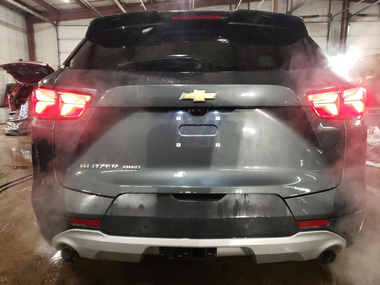 2019 Chevrolet Blazer VIN 3GNKBHRS4KS622948 Copart auction photo, side / front end damage thumbnail 6