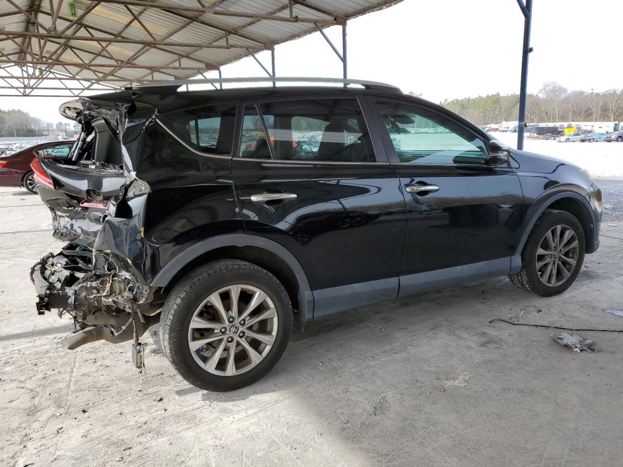 2016 Toyota RAV 4 VIN 2T3YFREV8GW276233 Copart auction photo, all over damage thumbnail 3
