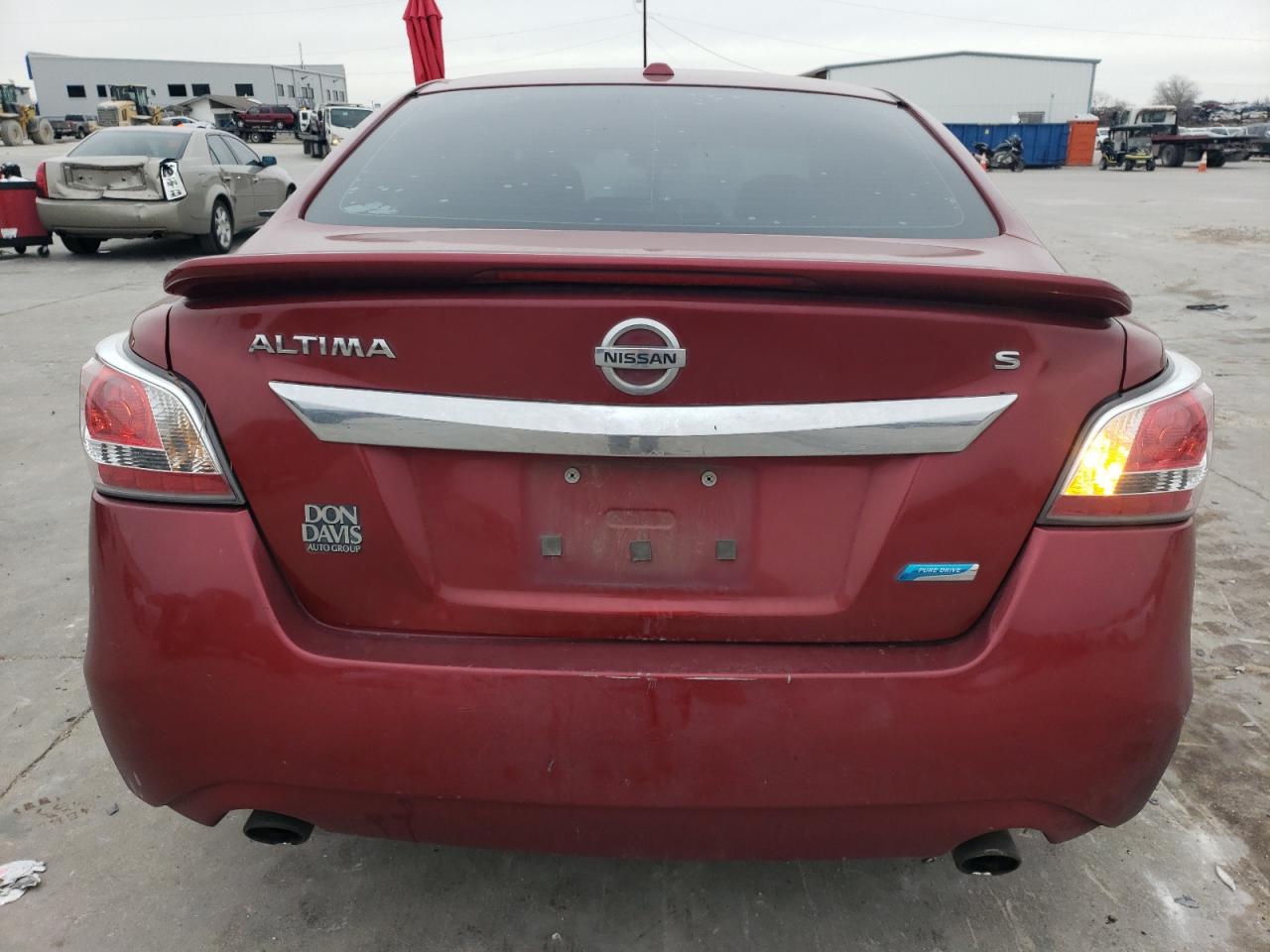 2014 Nissan Altima VIN 1N4AL3AP3EN232147 Copart auction photo, top/roof damage thumbnail 6