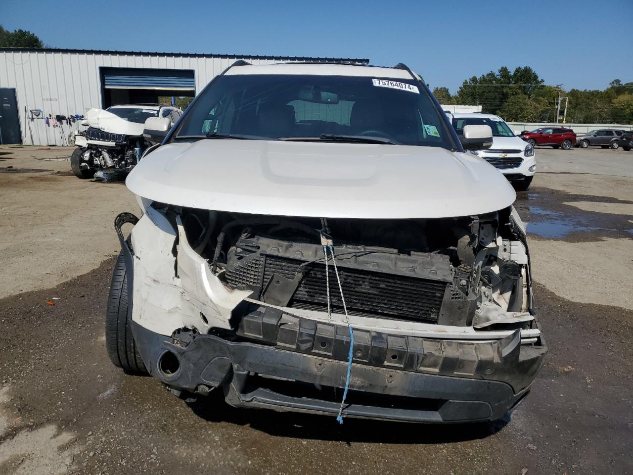 2013 Ford Explorer VIN 1FM5K7F9XDGC28062 Copart auction photo, front end / rear end damage thumbnail 5