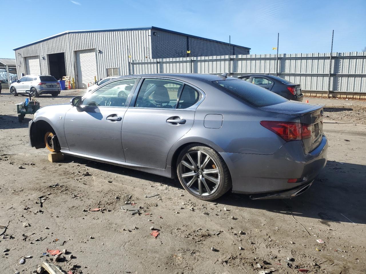 2013 Lexus GS VIN JTHBE1BLXD5020982 Copart auction photo, front end / rear end damage thumbnail 2