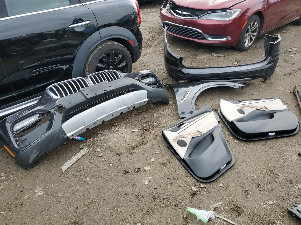 2021 BMW X3 VIN 5UXTY5C02M9E77000 Copart auction photo, all over damage thumbnail 13