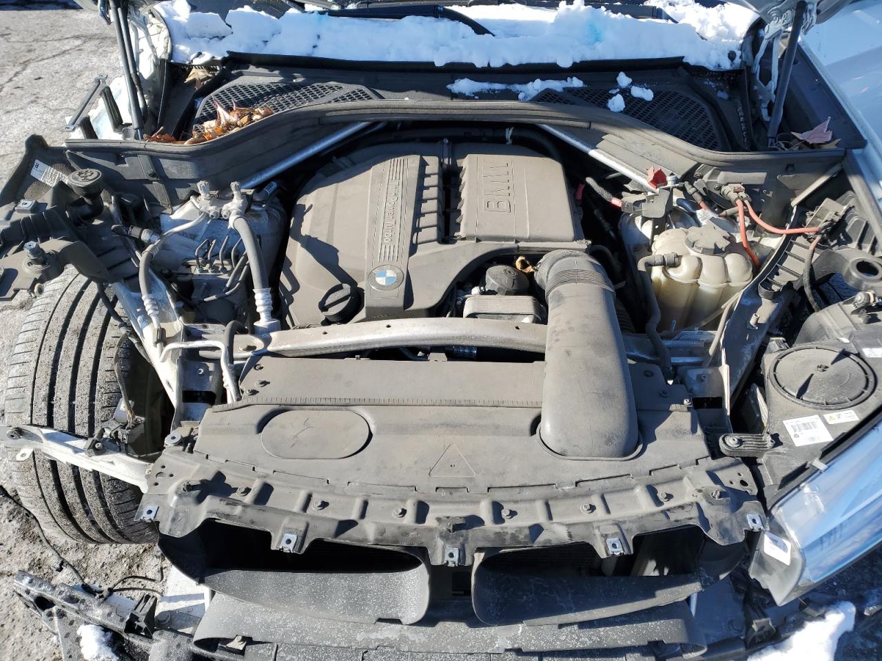 2018 BMW X6 VIN 5UXKU2C53J0Z61966 Copart auction photo, all over damage thumbnail 12
