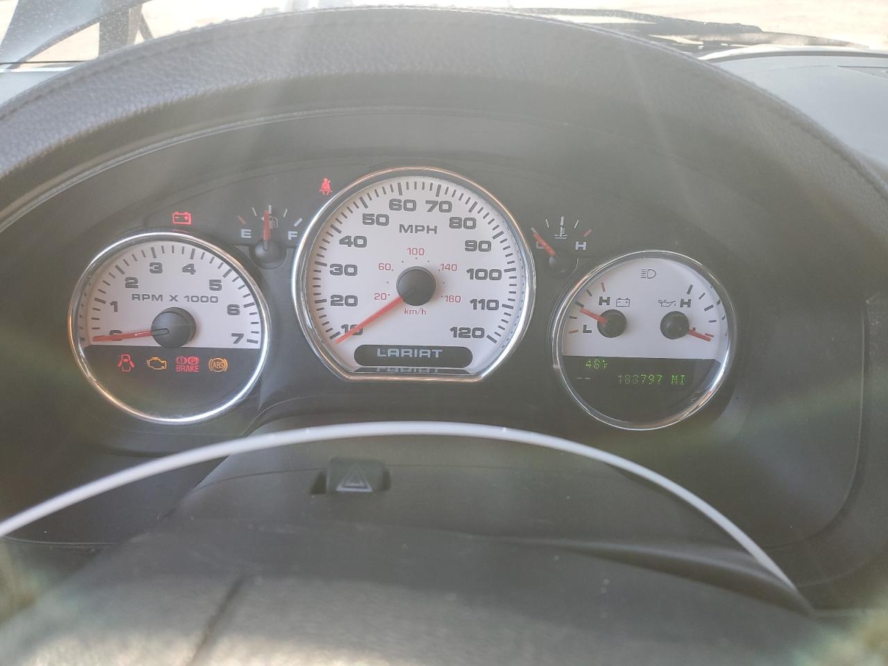 2005 Ford F-150 VIN 1FTPW14515FA83550 Copart auction photo, all over damage thumbnail 9