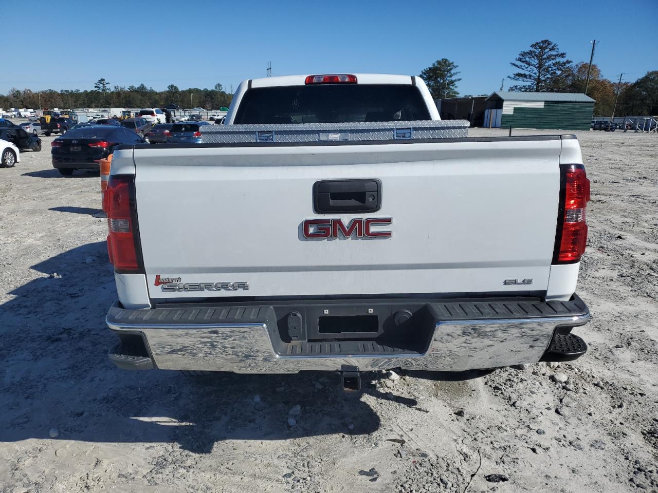 2017 GMC Sierra VIN 1GTV2MEH3HZ121702 Copart auction photo, front end damage thumbnail 6
