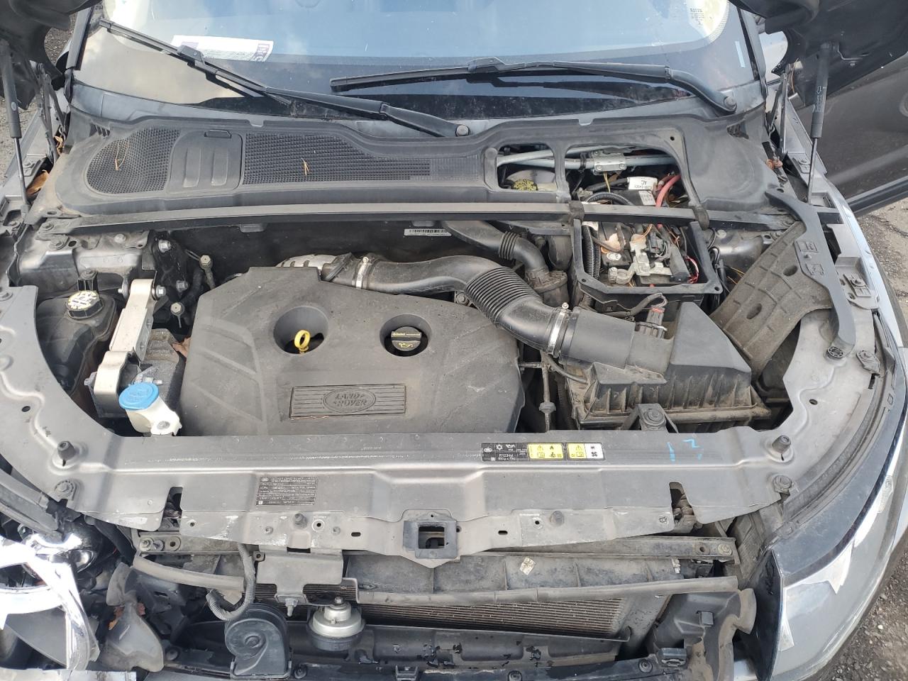 2015 Land Rover Range Rover VIN SALVP2BG6FH047852 Copart auction photo, front end / undercarriage damage thumbnail 12