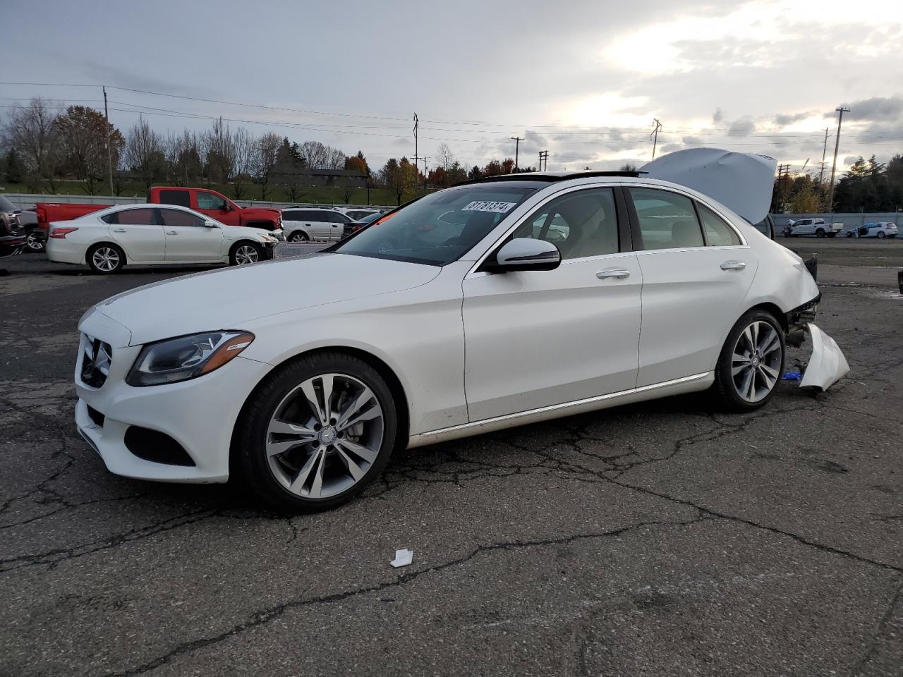2016 Mercedes-Benz C-klasse VIN WDDWF4JBXGR182771