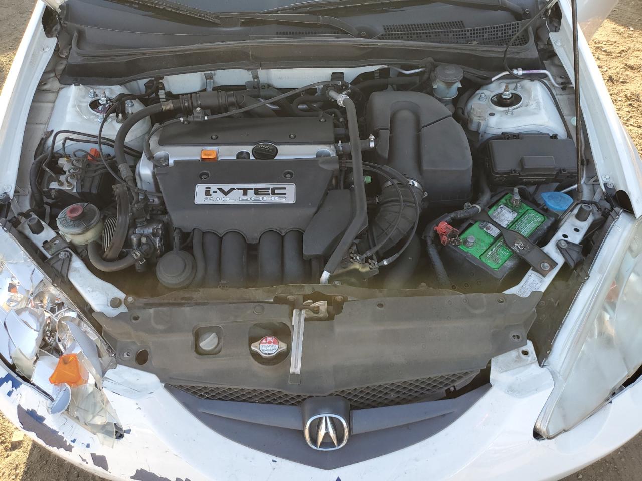 2003 Acura RSX VIN JH4DC53833C004651 Copart auction photo, front end damage thumbnail 12