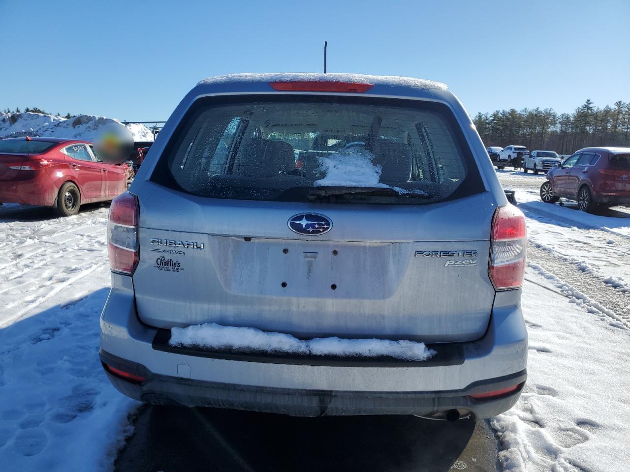 2015 Subaru Forester VIN JF2SJAAC9FG545670 Copart auction photo, front end damage thumbnail 6