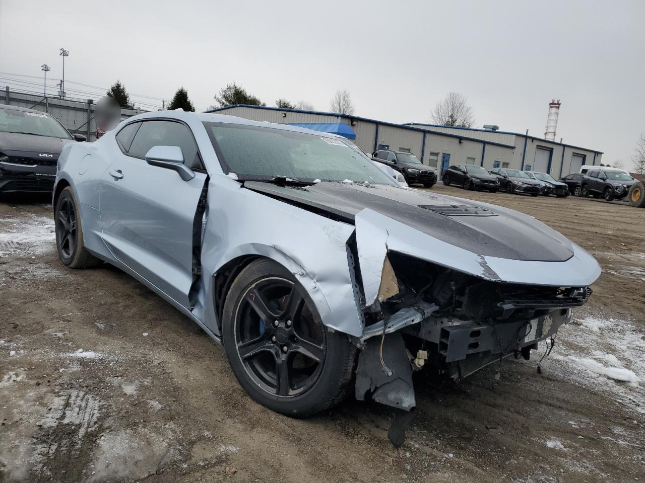 2018 Chevrolet Camaro VIN 1G1FA1RX8J0111502 Copart auction photo, front end / minor dent/scratches damage thumbnail 4