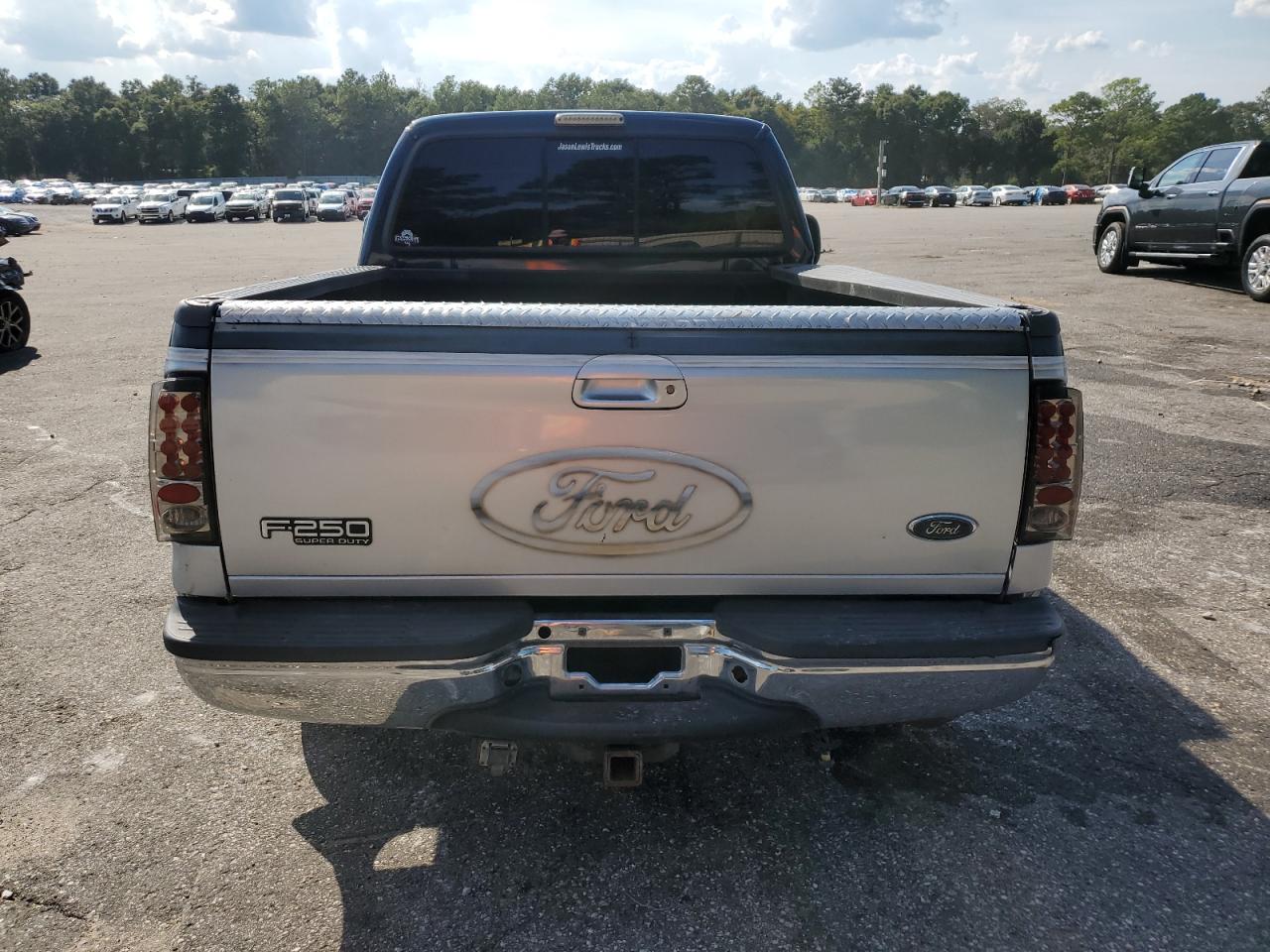 2001 Ford F250 VIN 1FTNX20F41EB17277 Copart auction photo, side damage thumbnail 6