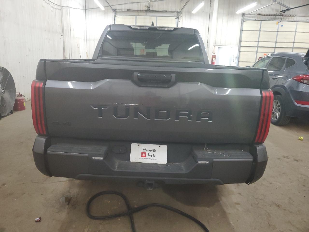 2023 Toyota Tundra VIN 5TFLA5DB6PX106909 Copart auction photo, front end / side damage thumbnail 6