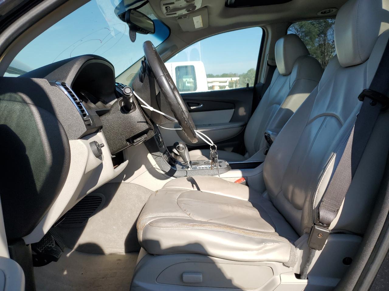 2009 GMC Acadia VIN 1GKER23DX9J165443 Copart auction photo, front end / mechanical damage thumbnail 7