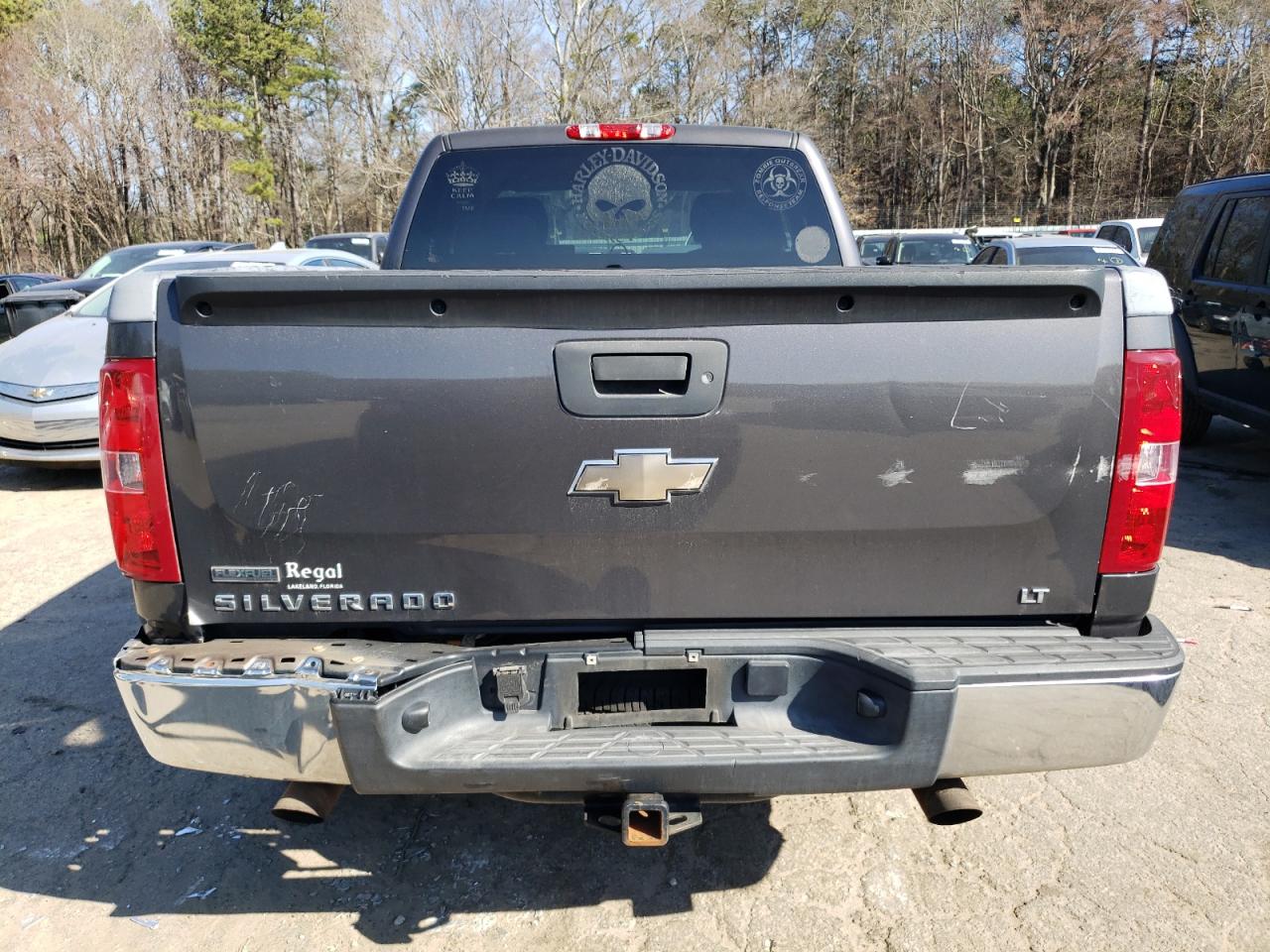 2011 Chevrolet Silverado VIN 1GCRCSEA1BZ217437 Copart auction photo, front end / rear end damage thumbnail 6