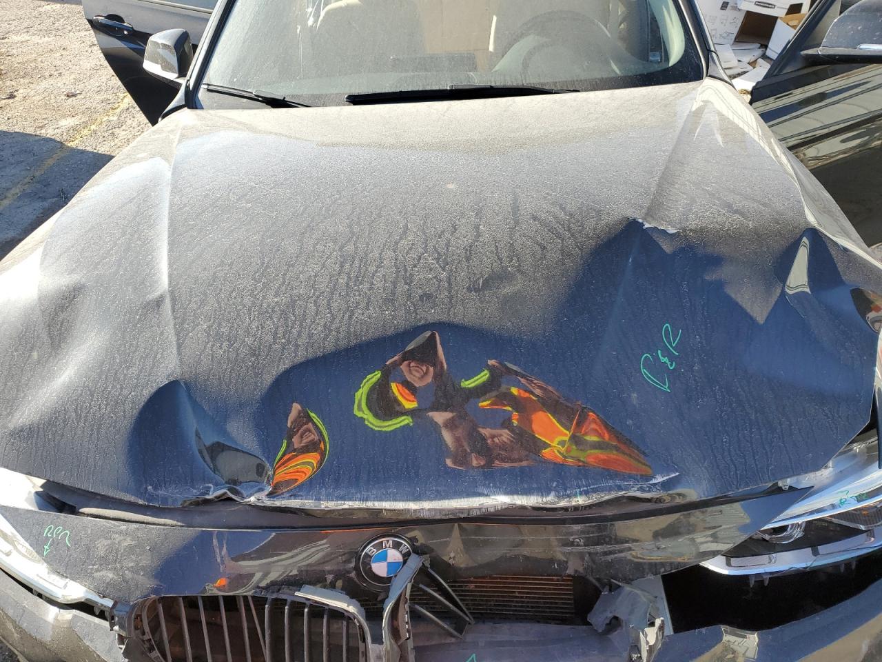 2018 BMW 3er VIN WBA8E1G55JNU91579 Copart auction photo, front end / minor dent/scratches damage thumbnail 11