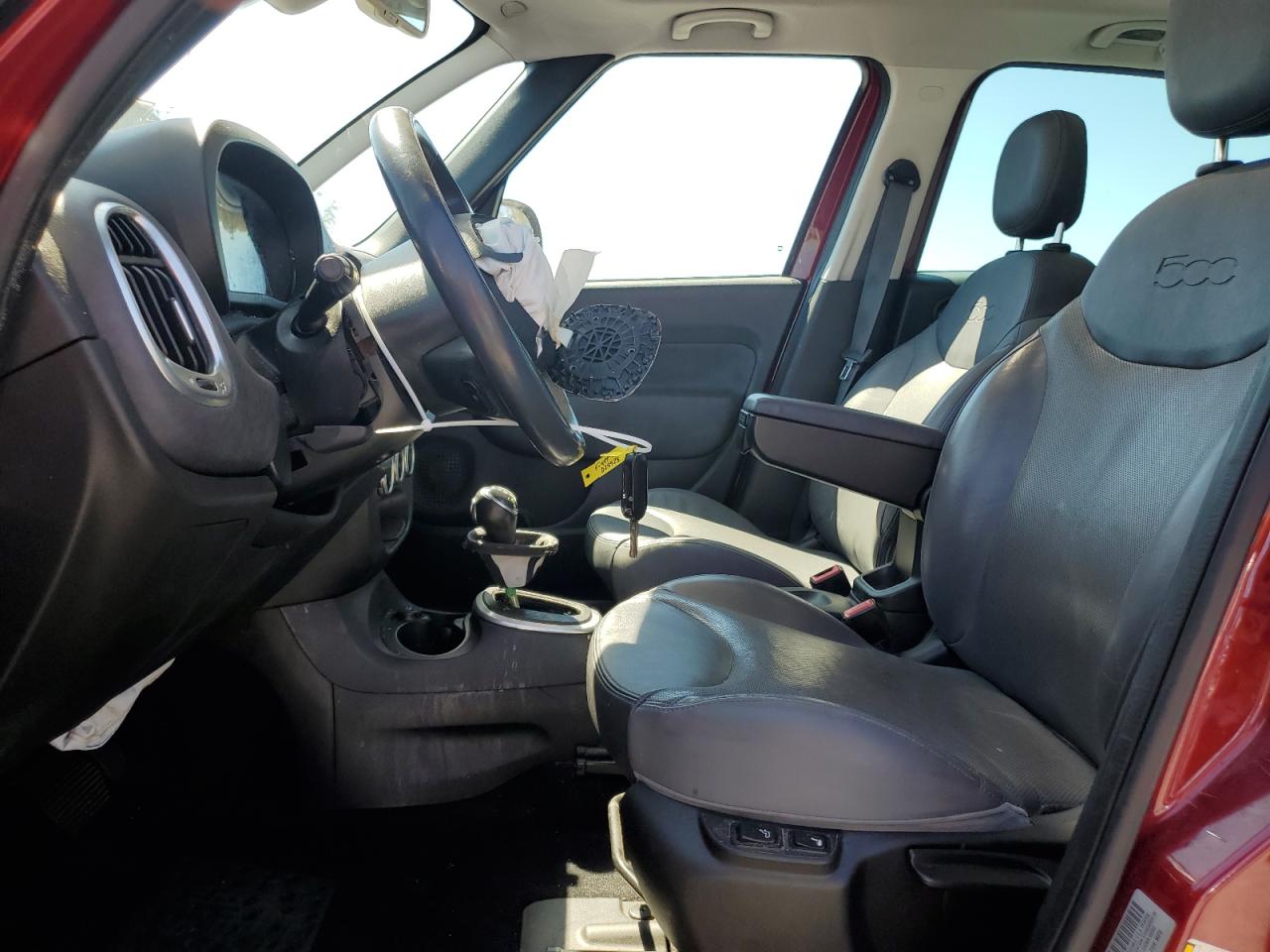 2014 Fiat 500 VIN ZFBCFACH2EZ029928 Copart auction photo, front end damage thumbnail 7