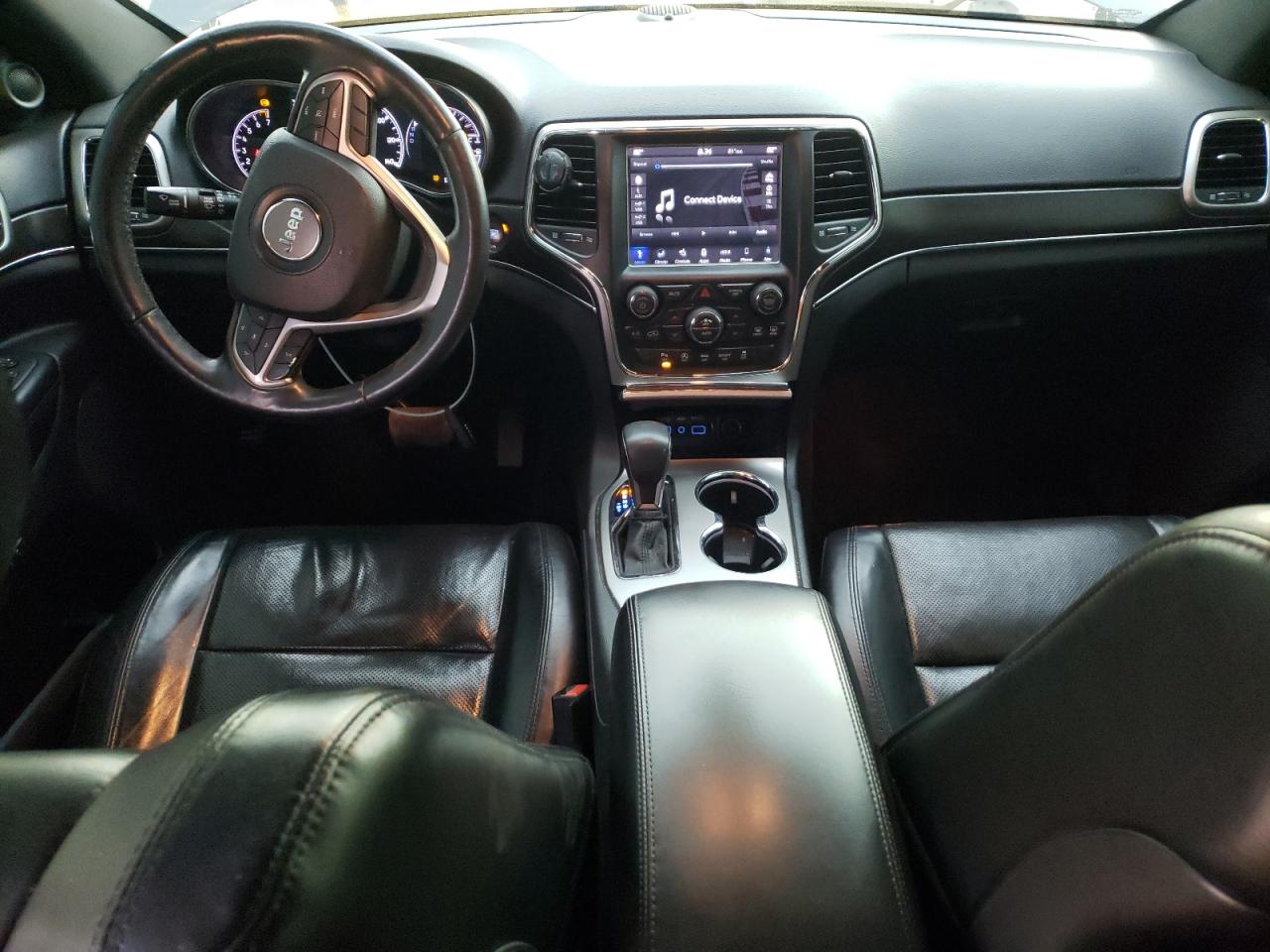 2018 Jeep Grand Cherokee VIN 1C4RJFBG0JC134587 Copart auction photo, front end / side damage thumbnail 8