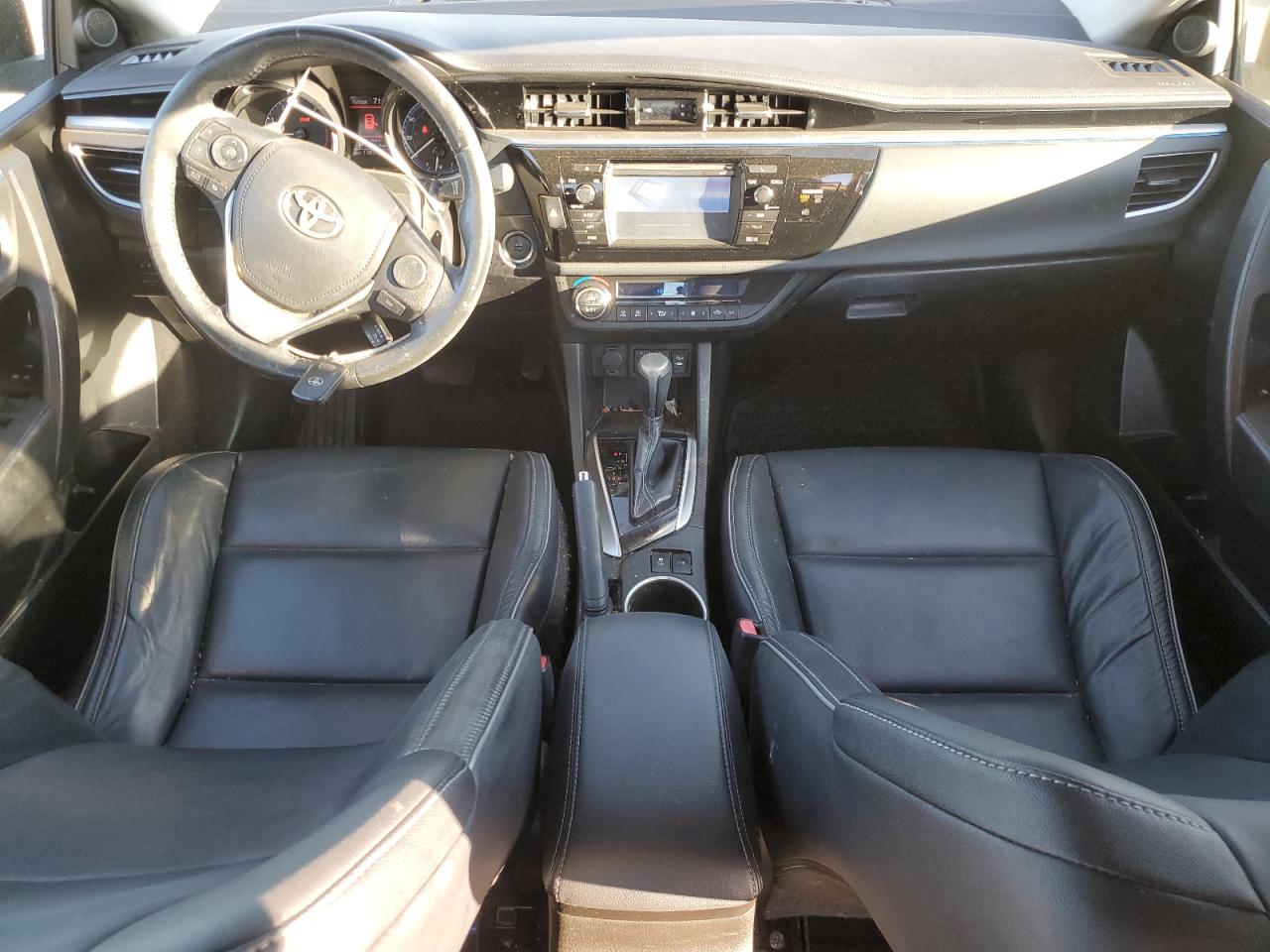 2014 Toyota Corolla VIN 5YFBURHE5EP052836 Copart auction photo, rear end / front end damage thumbnail 8