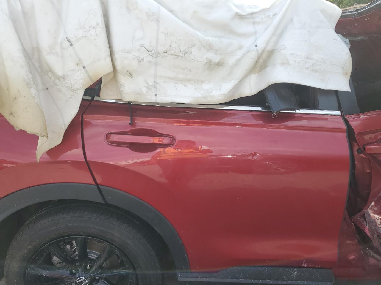 2024 Honda CR-V VIN 7FARS6H53RE016748 Copart auction photo, all over damage thumbnail 10