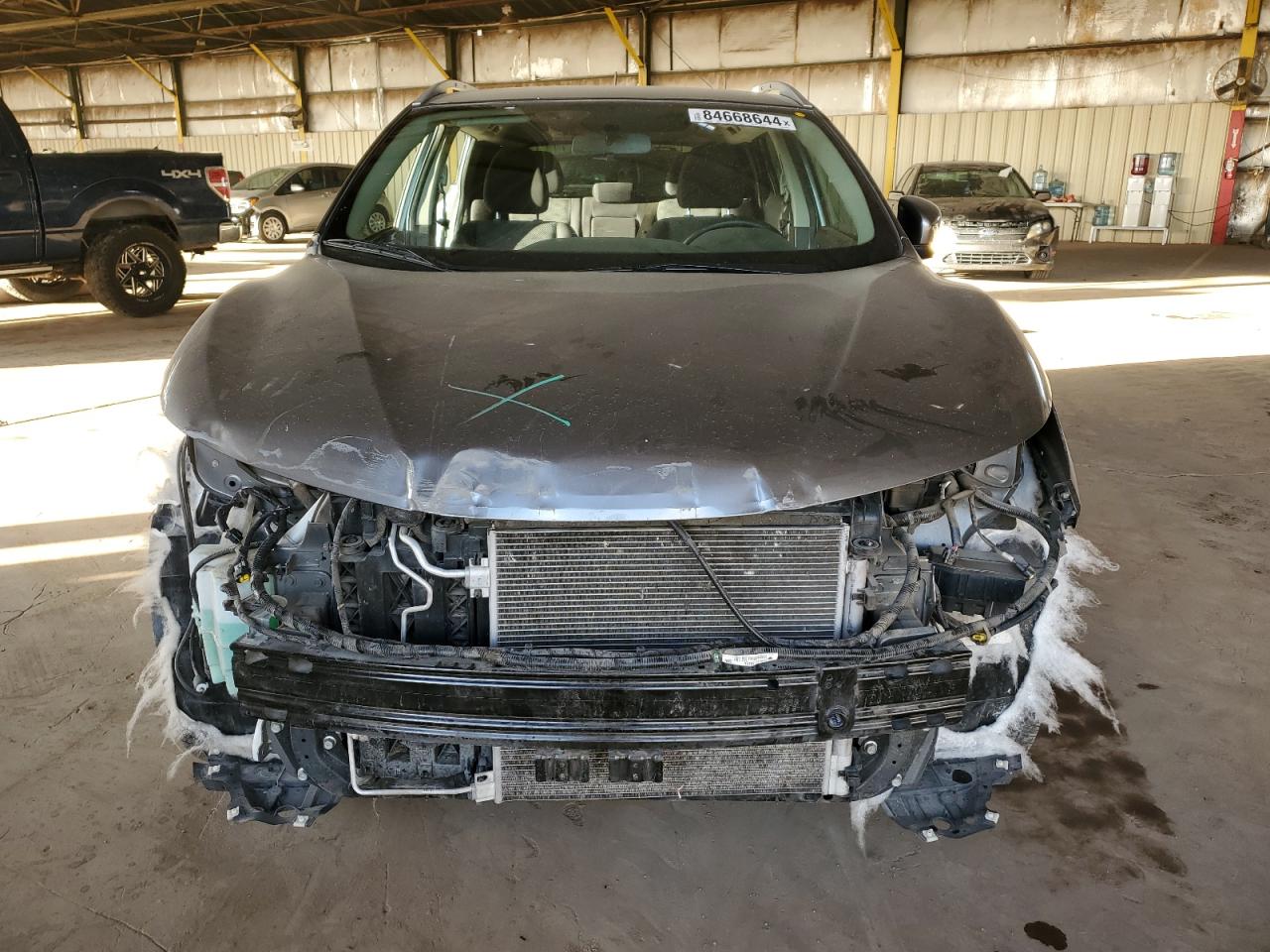 2017 Nissan Rogue VIN JN1BJ1CP0HW010060 Copart auction photo, all over damage thumbnail 5