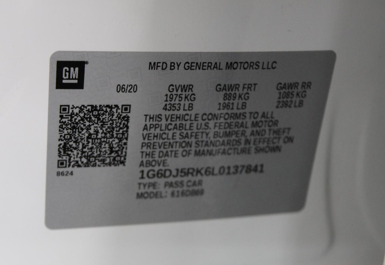 2020 Cadillac CT4 VIN 1G6DJ5RK6L0137841 Copart auction photo, all over damage thumbnail 10