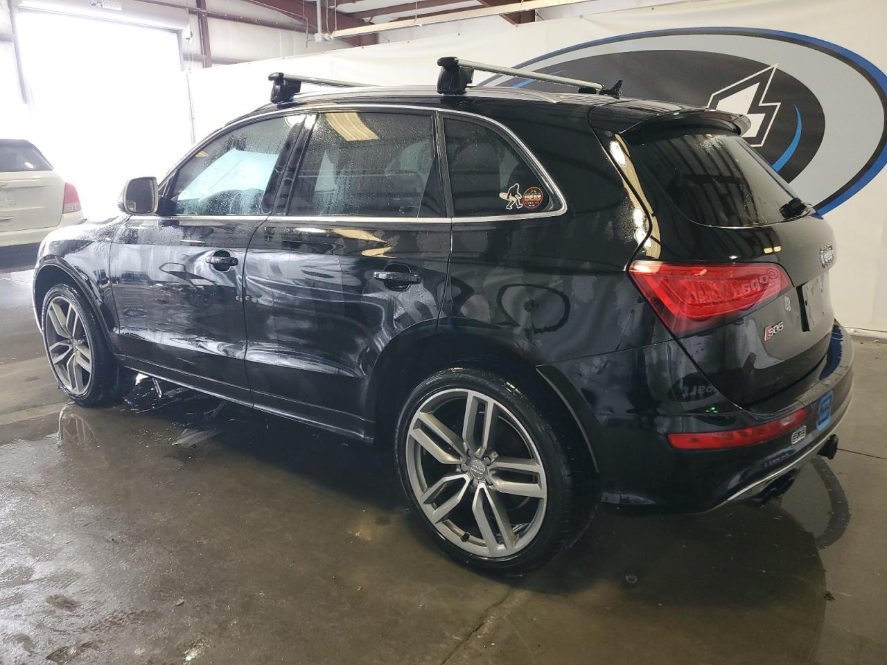 2014 Audi SQ5 VIN WA1CGAFP8EA057710 Copart auction photo, side damage thumbnail 2