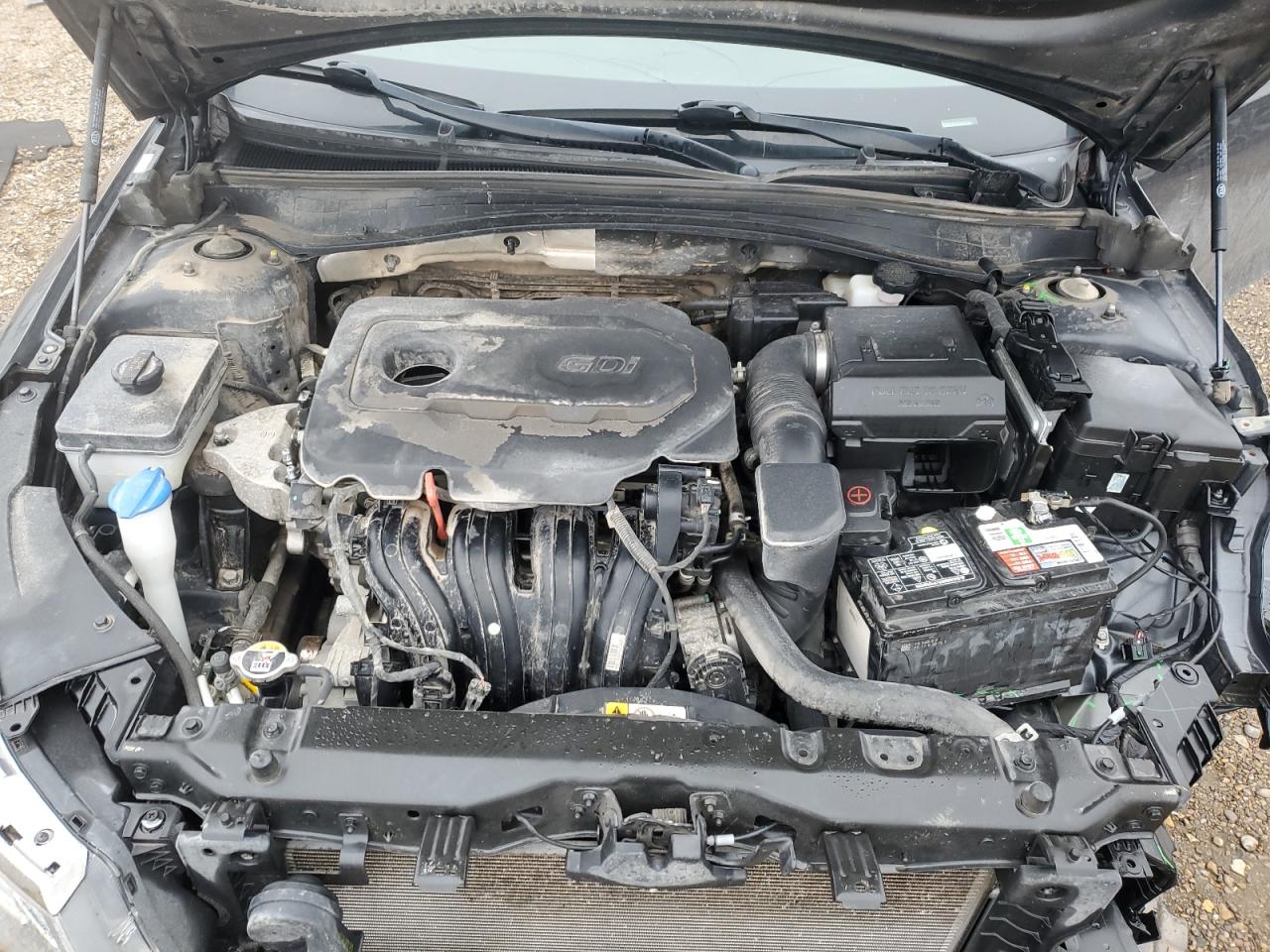 2020 KIA Optima VIN 5XXGT4L37LG451528 Copart auction photo, front end / undercarriage damage thumbnail 11