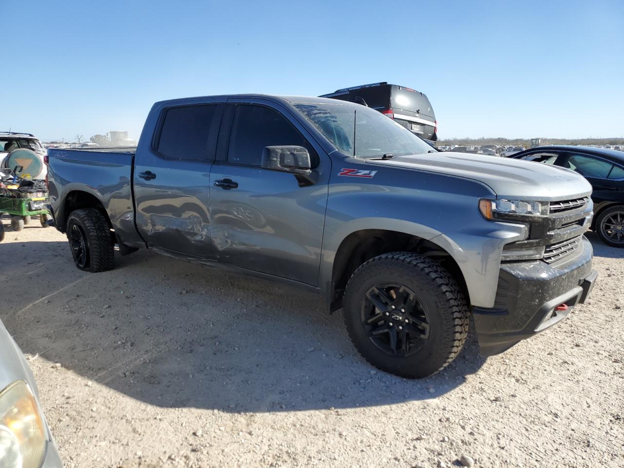 2021 Chevrolet Silverado VIN 3GCPYFED8MG434478 Copart auction photo, side / undercarriage damage thumbnail 4