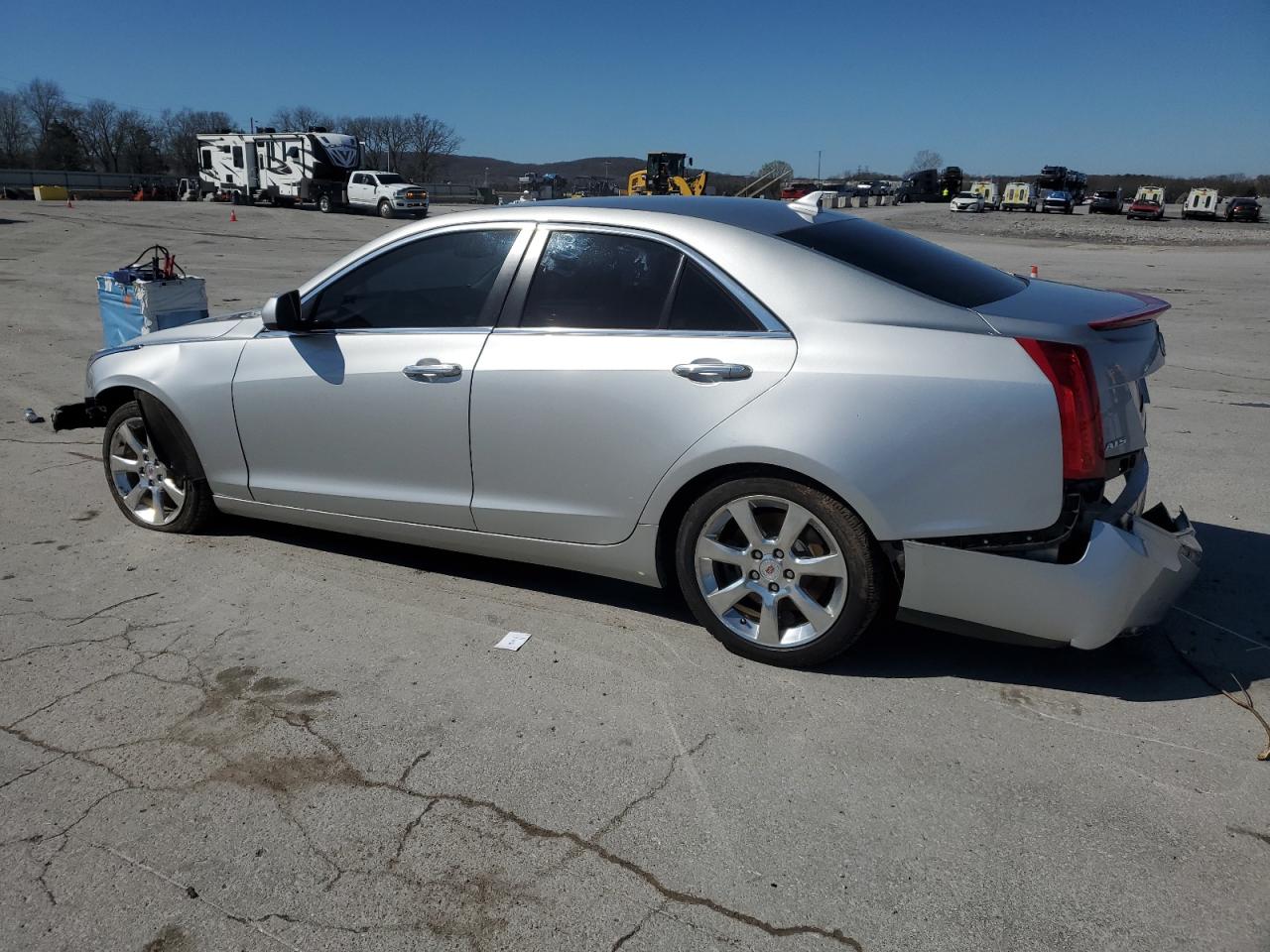 2013 Cadillac ATS VIN 1G6AA5RA8D0109065 Copart auction photo, front end / rear end damage thumbnail 2