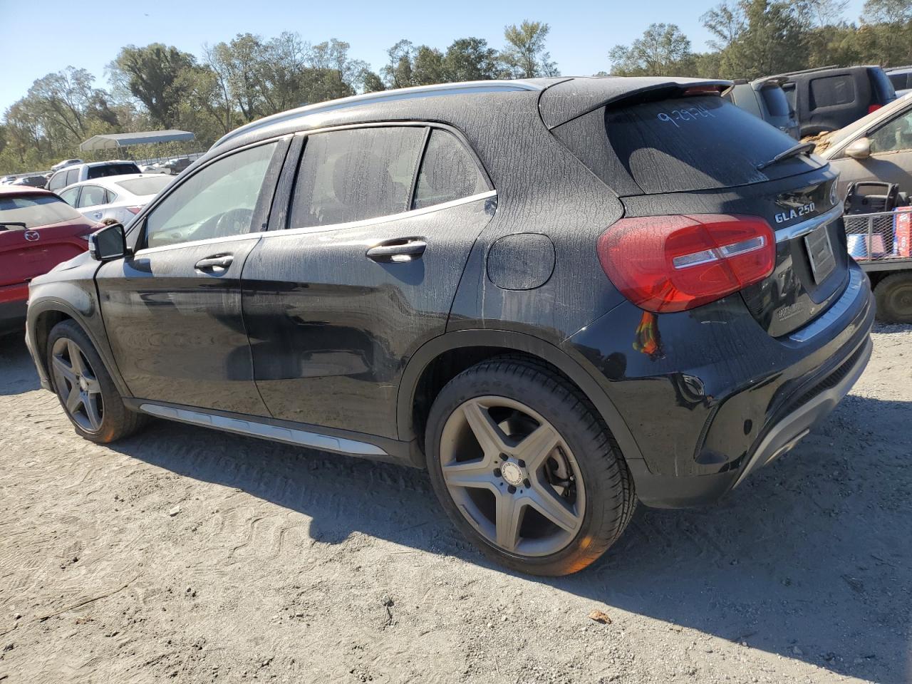 2015 Mercedes-Benz GLA-klasse VIN WDCTG4EBXFJ177114 Copart auction photo, front end damage thumbnail 2