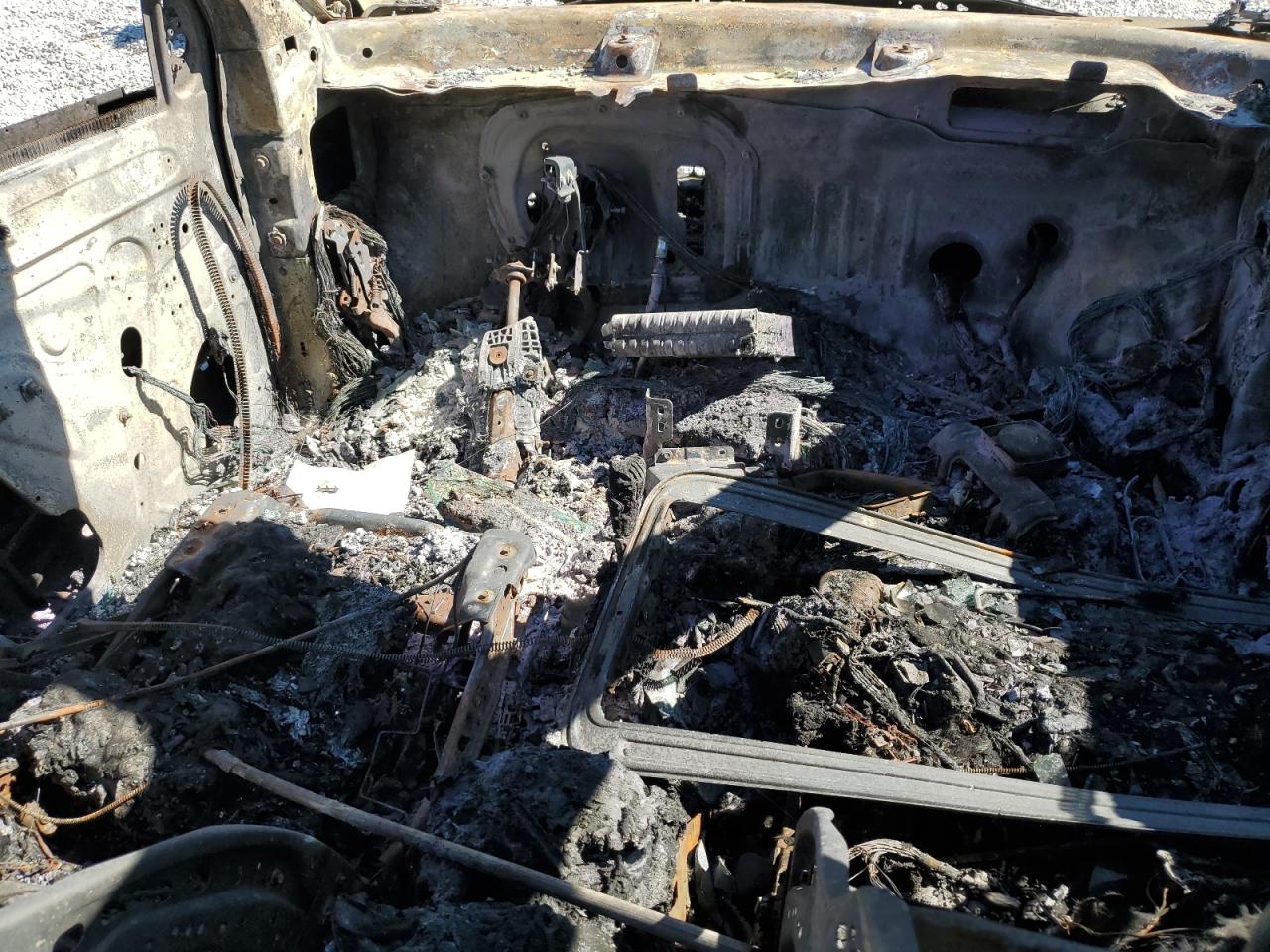 2011 Chevrolet Traverse VIN 1GNKRJED9BJ130038 Copart auction photo, burn damage thumbnail 8