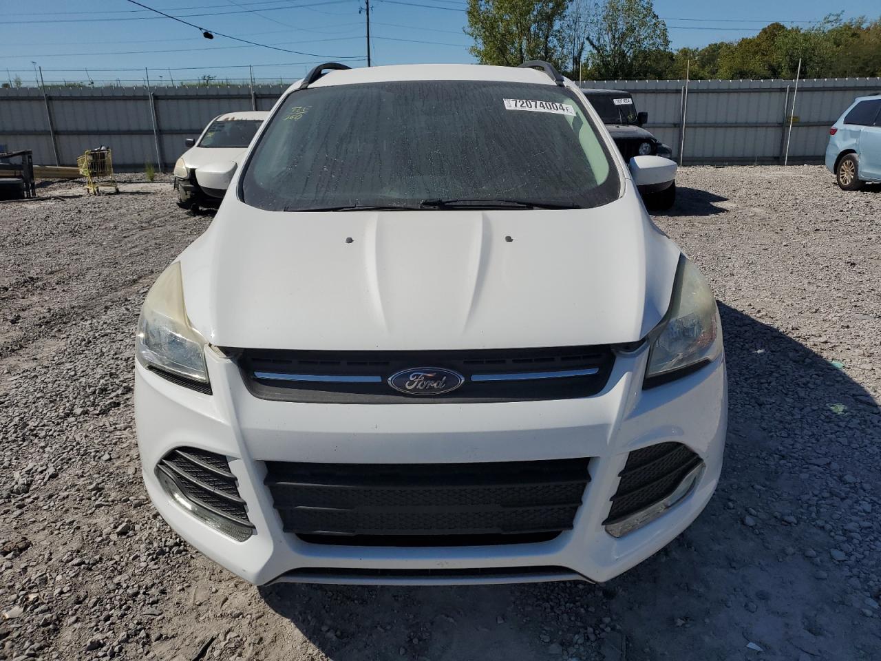 2016 Ford Escape VIN 1FMCU0GX6GUB19805 Copart auction photo, top/roof damage thumbnail 5