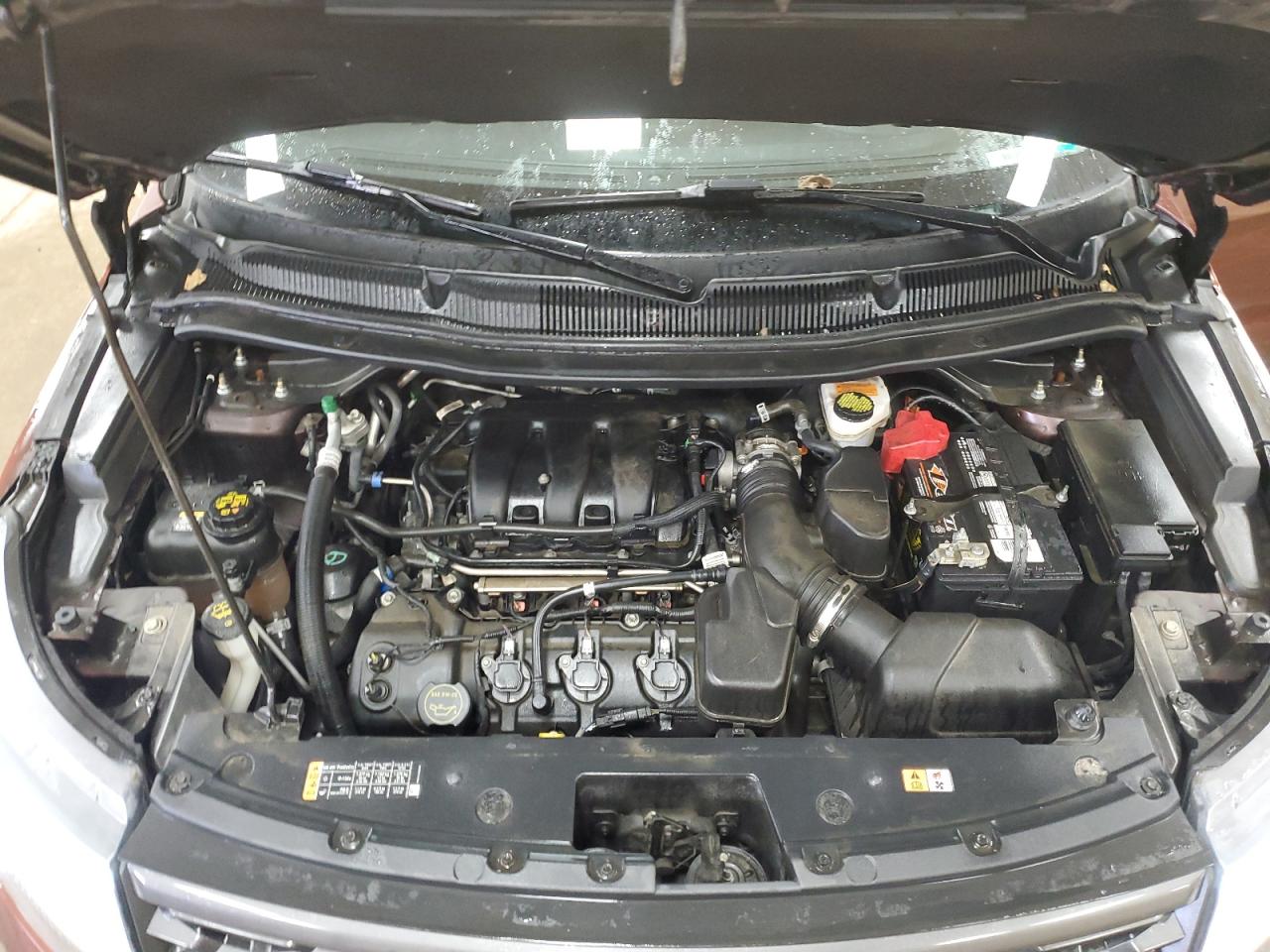 2018 Ford Explorer VIN 1FM5K8D83JGB98818 Copart auction photo, rear end / water/flood damage thumbnail 12