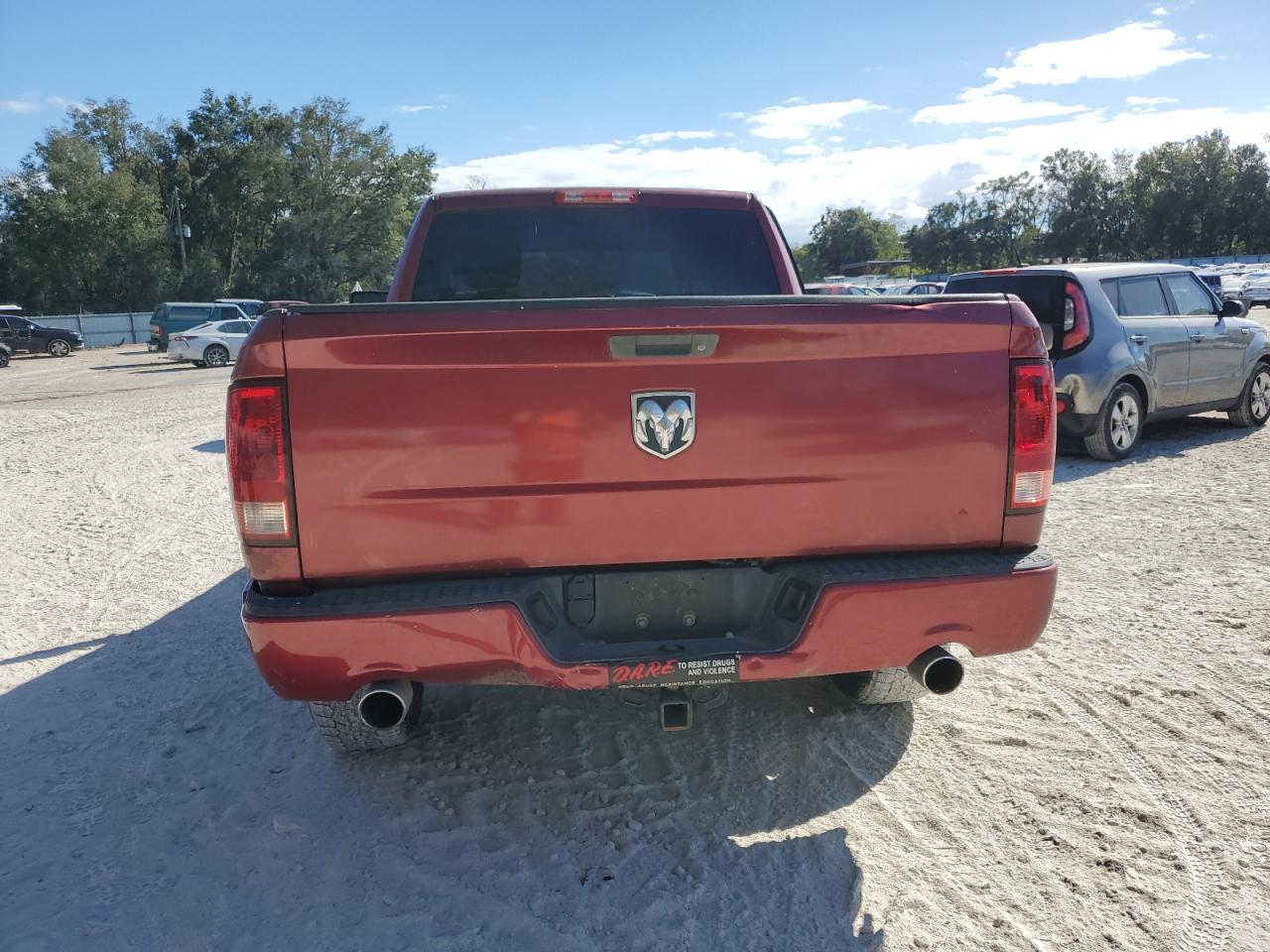 2013 RAM 1500 VIN 3C6JR6AT2DG505245 Copart auction photo, side / rear end damage thumbnail 6