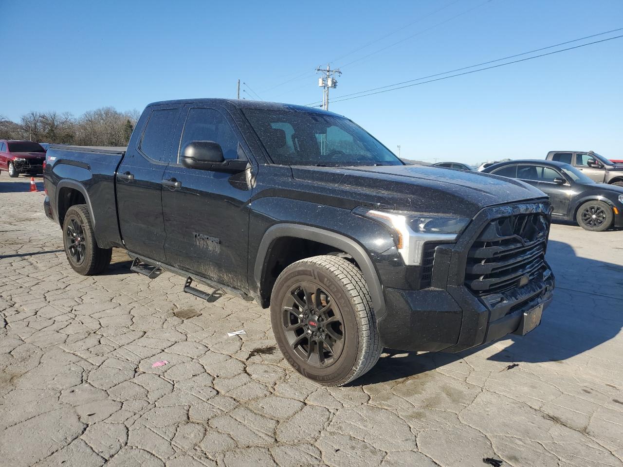 2022 Toyota Tundra VIN 5TFLA5DA8NX048418 Copart auction photo, front end damage thumbnail 4