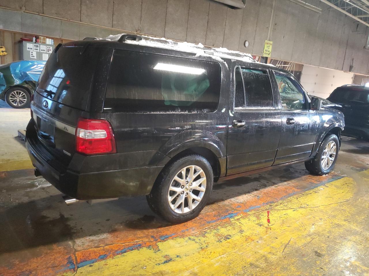 2015 Ford Expedition VIN 1FMJK2AT2FEF20193 Copart auction photo, front end / side damage thumbnail 3