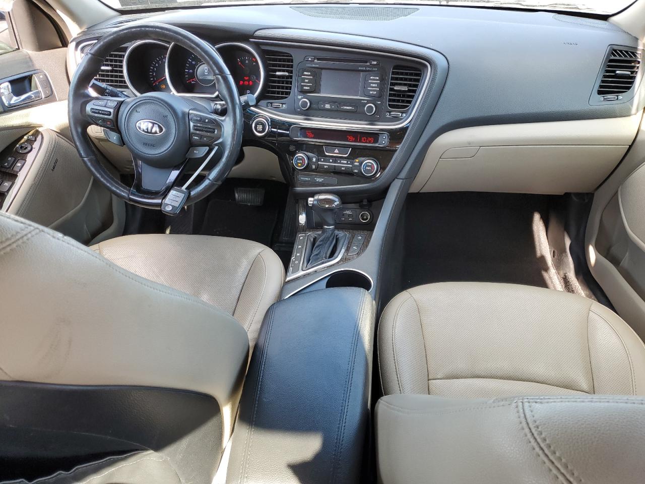 2014 KIA Optima VIN 5XXGN4A7XEG304669 Copart auction photo, side damage thumbnail 8