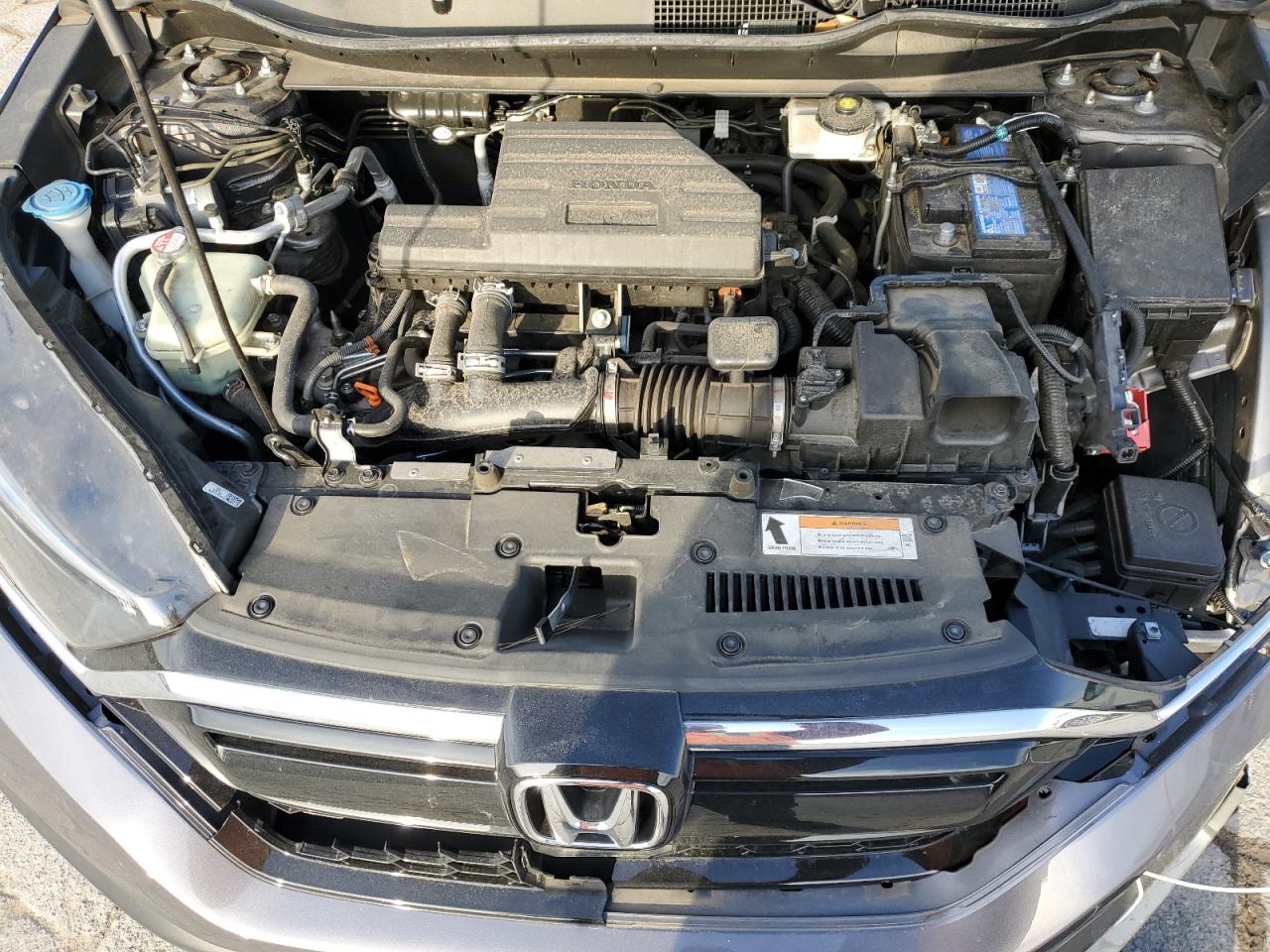 2021 Honda CR-V VIN 7FARW1H53ME012781 Copart auction photo, front end / side damage thumbnail 12