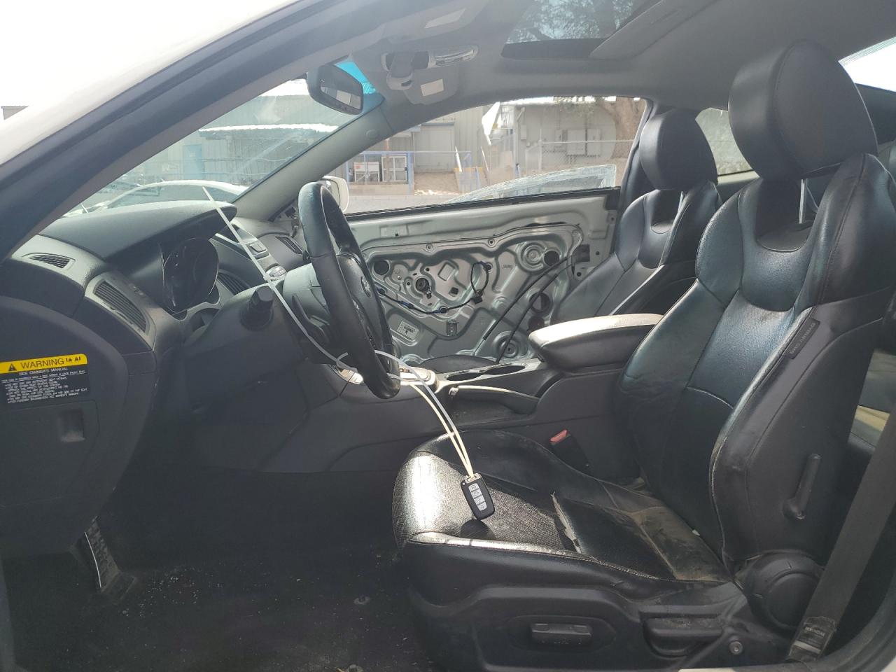 2012 Hyundai Genesis VIN KMHHU6KH9CU074930 Copart auction photo, rear end / front end damage thumbnail 7