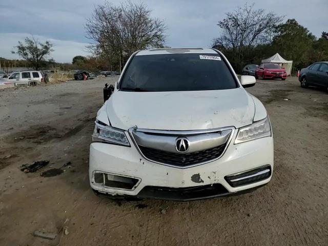 2016 Acura MDX VIN 5FRYD4H43GB008111 Copart auction photo, front end / minor dent/scratches damage thumbnail 11