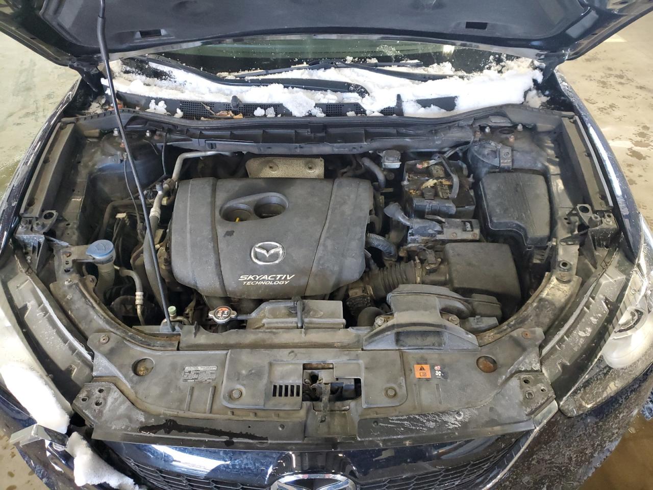 2015 Mazda CX-5 VIN JM3KE4DY8F0499180 Copart auction photo, front end / rear end damage thumbnail 13