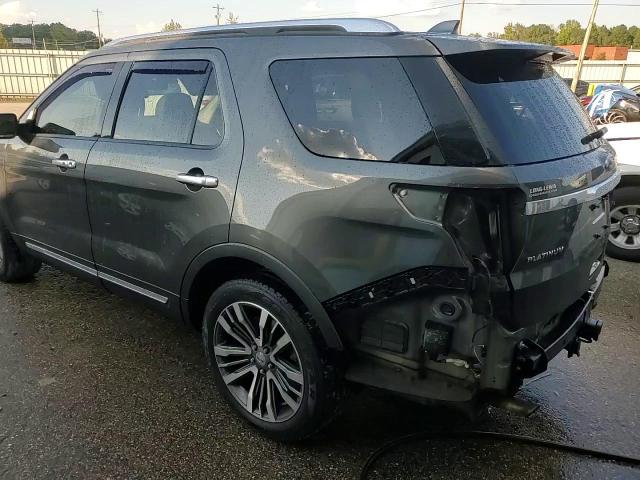 2017 Ford Explorer VIN 1FM5K8HTXHGE40769 Copart auction photo, rear end damage thumbnail 14