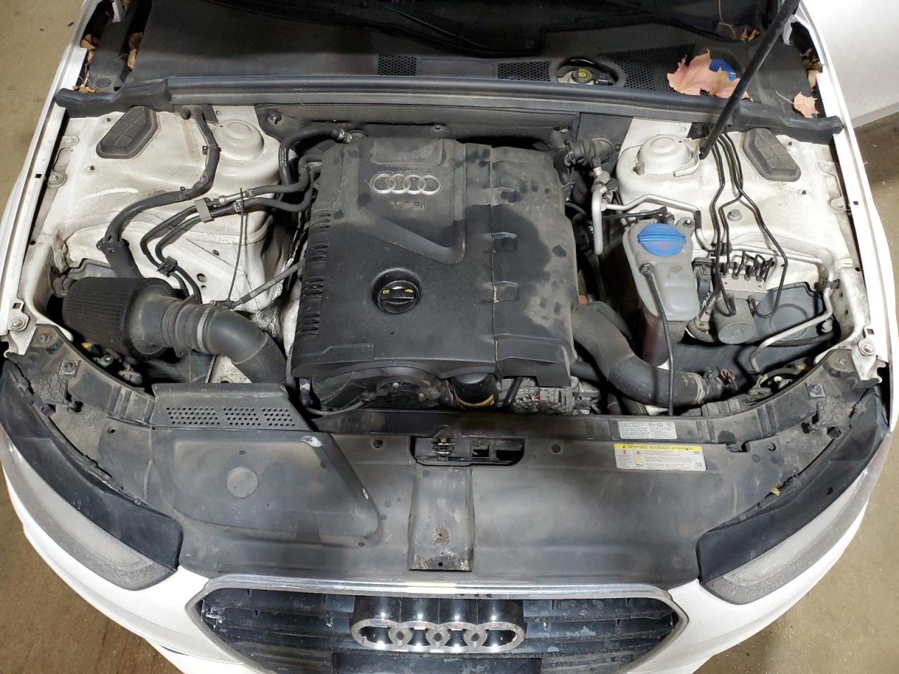 2014 Audi A4 VIN WAUBFAFLXEN033514 Copart auction photo, front end / mechanical damage thumbnail 11